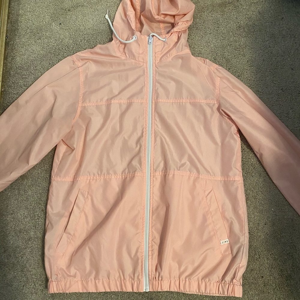 Pink windbreaker